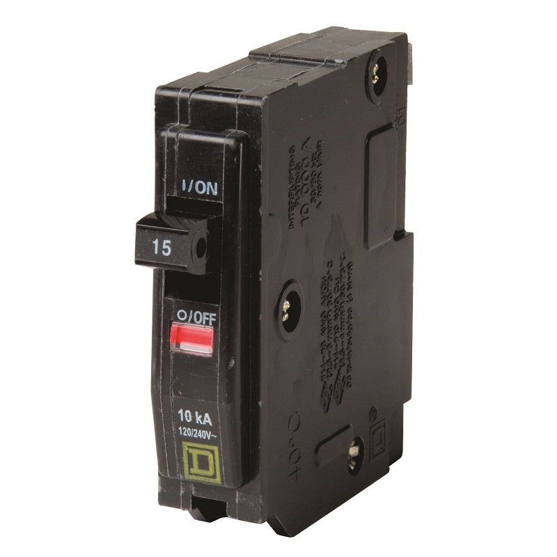 Breaker de enchufar 1 x 15 A QO Square D