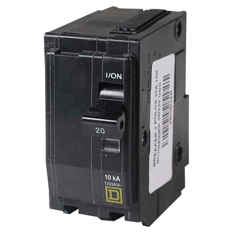 Breaker de enchufar 2 x 20 A QO Square D