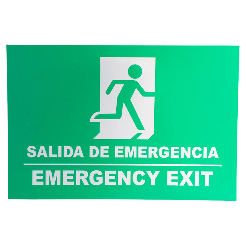 Emergency Exit Sign