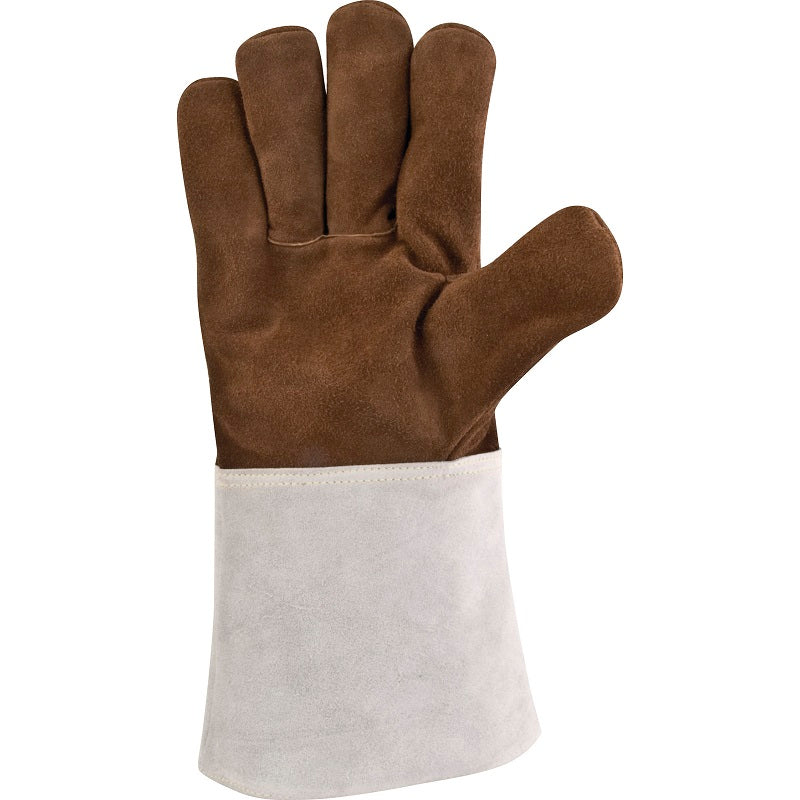 One-size suede welder's glove