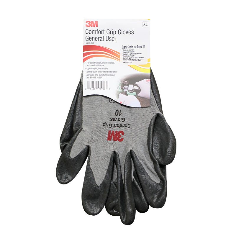 Guante 3M Confort Grip recubiertos de nitrilo talla XL