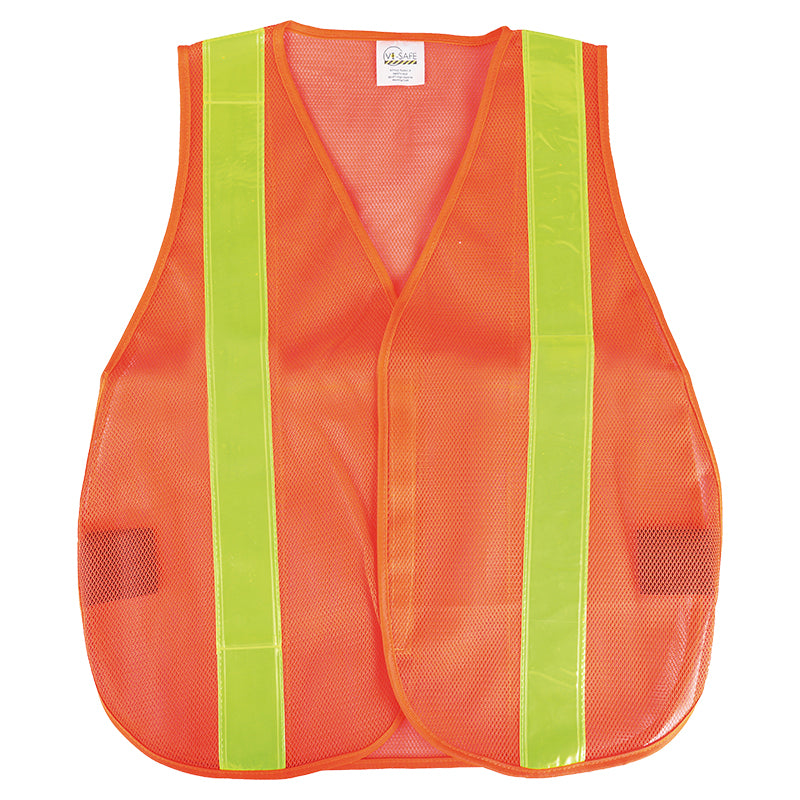Safety vest reflective strips orange 2"