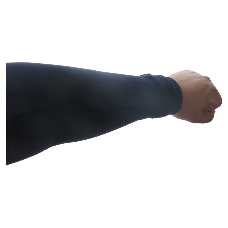 Blue-black Lycra sleeve size M