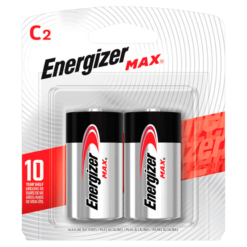 Batería alcalina C 2 piezas Energizer