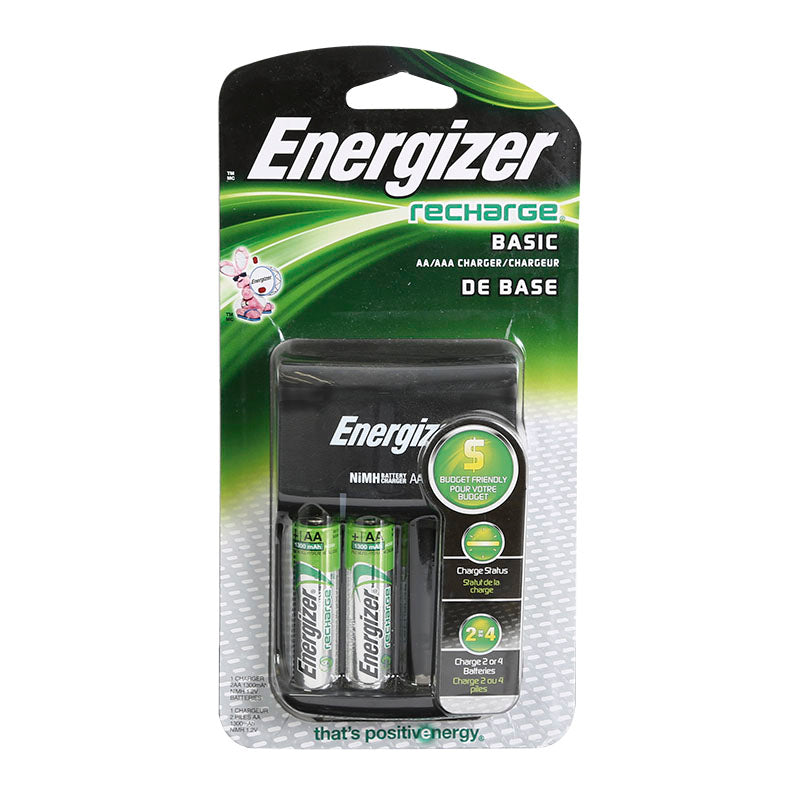 Cargador de baterías recargables (AA-AAA) Energizer