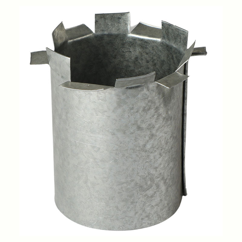 Boquilla de metal redonda 3"