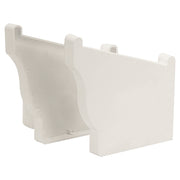 Tapa canoa colonial cementada PVC 2 piezas