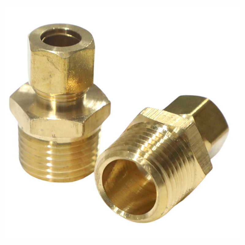 NPT 3/8" x 1/2" Male Connector