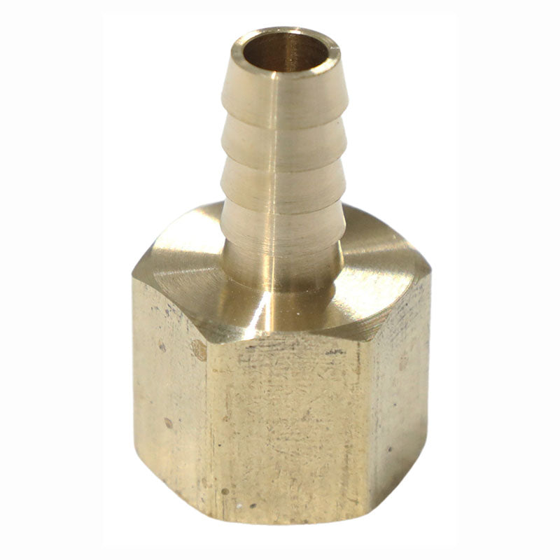 Female NPT Hose Union, 3/8" x 1/2"