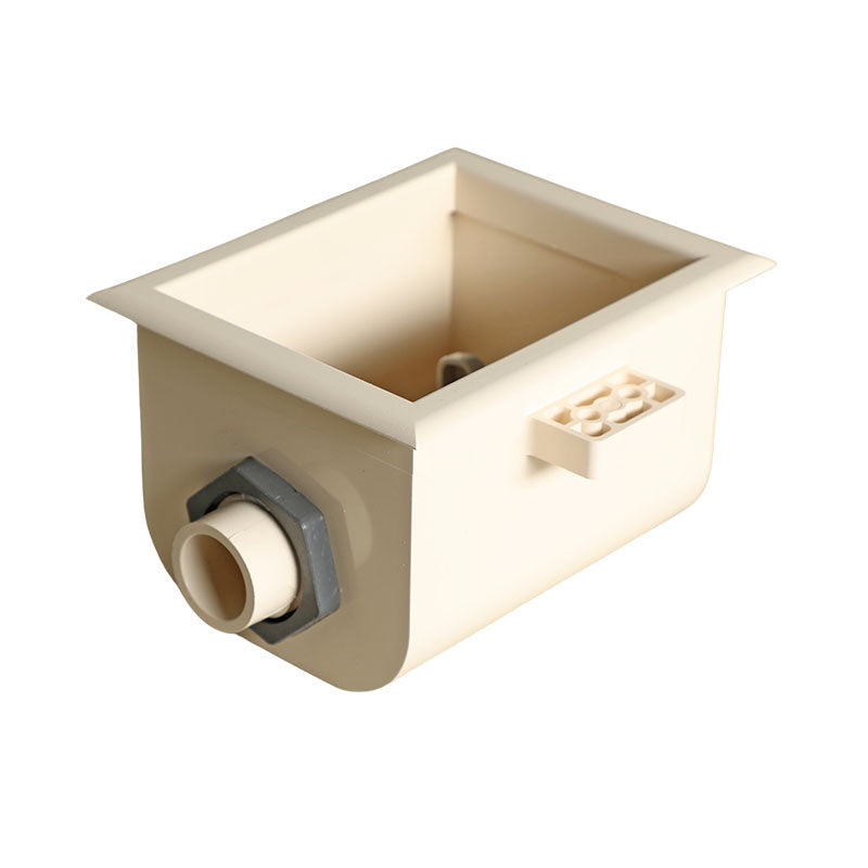 Built-in ice maker box with Gbox valve