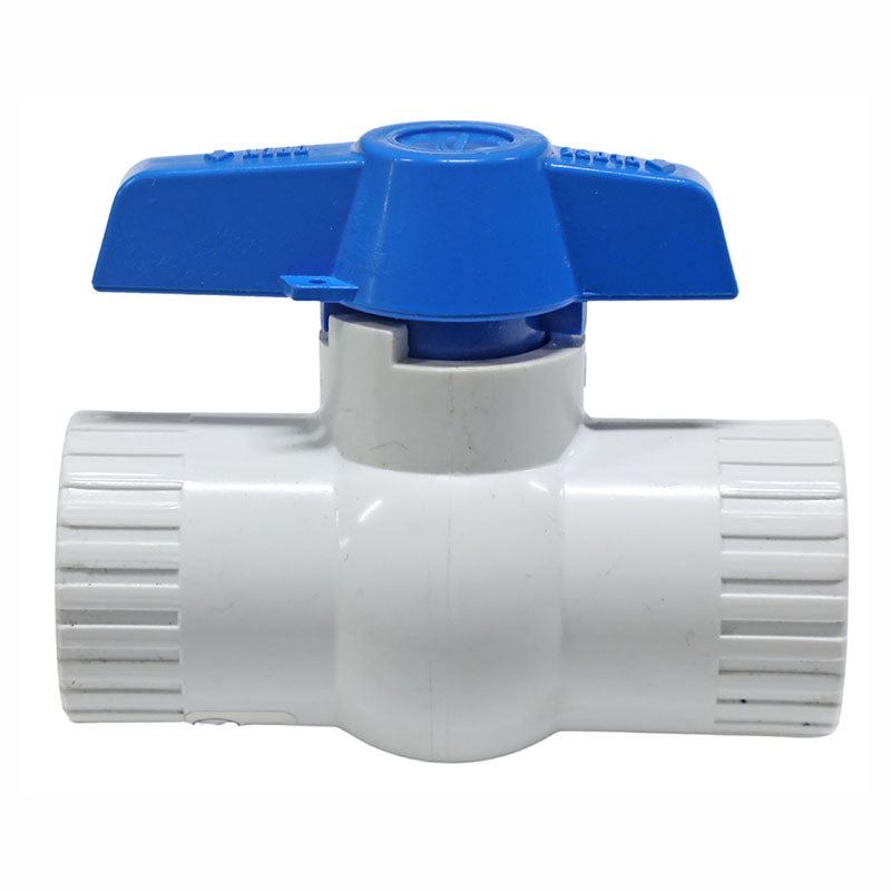 Válvula de bola SCH40 PVC 3/4" para agua potable