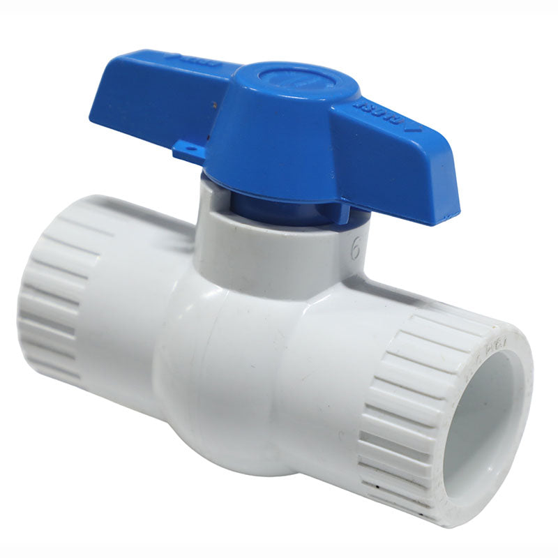 Válvula de bola SCH40 PVC 3/4" para agua potable