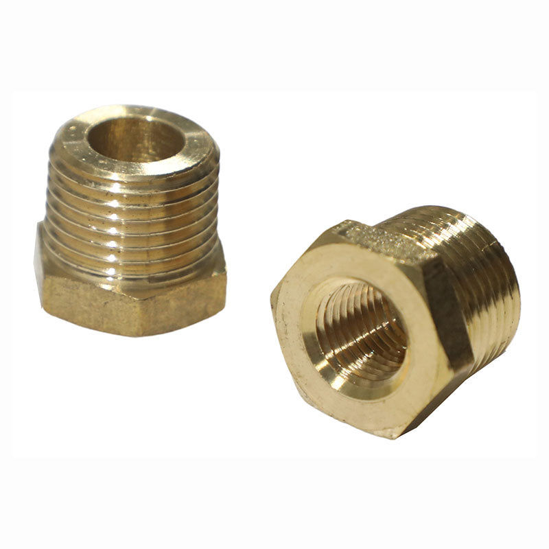 Bronze reducer bushing NPT 1/2" to 1/4"