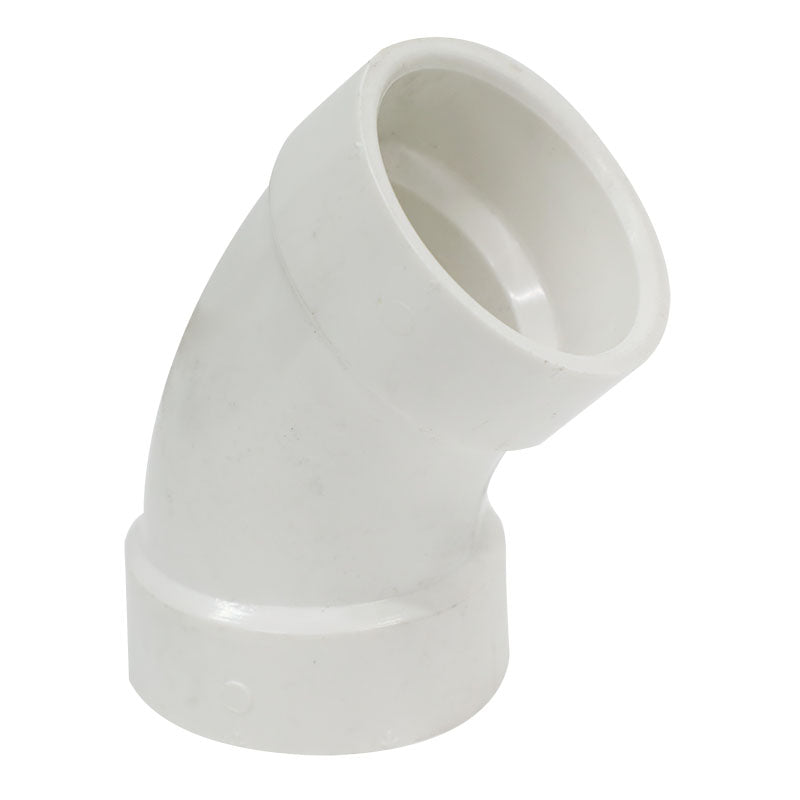 Codo 45° sanitario 11/2"