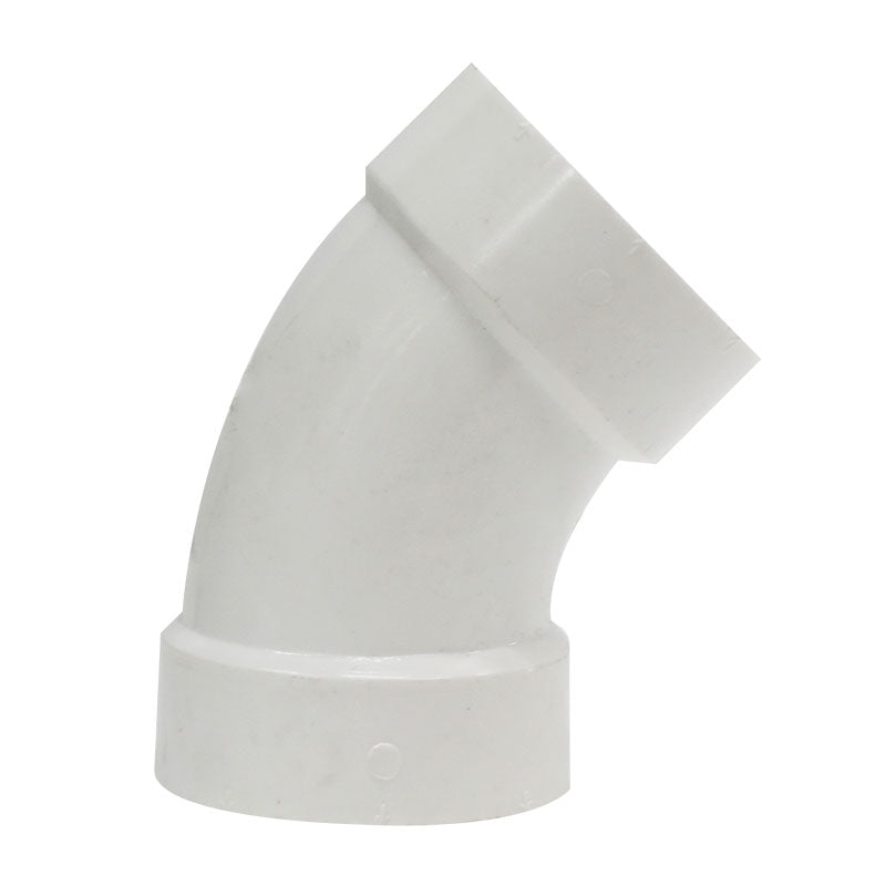 Codo 45° sanitario 11/2"