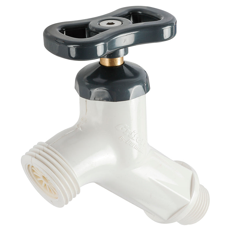Llave de chorro premium PVC para jardín 1/2"