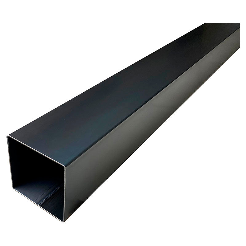 Black square structural tube 72x72 c1-8 mm 6 m