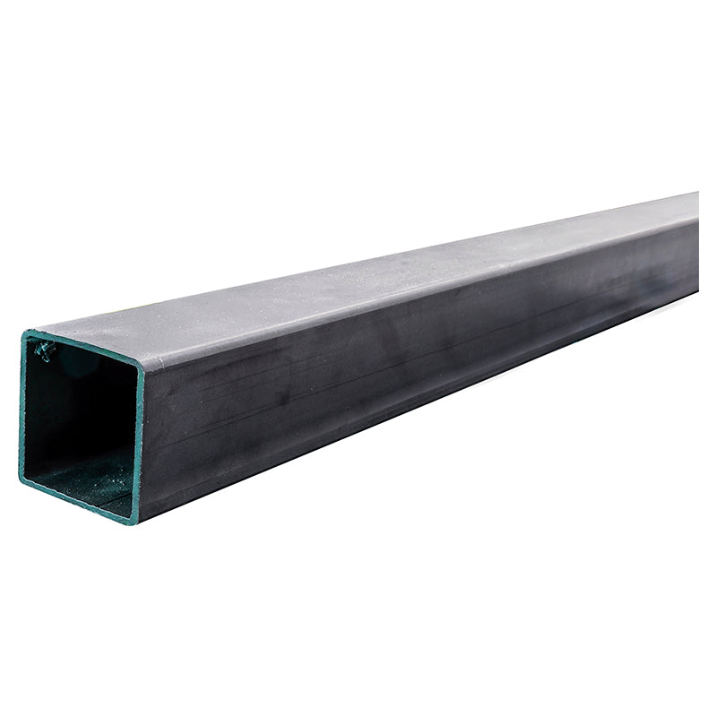 Black square structural tube 72x72 c2-38 mm 6 m
