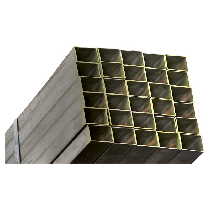 Tubo estructural cuadrado negro 91X91 c1-8 mm 6 m