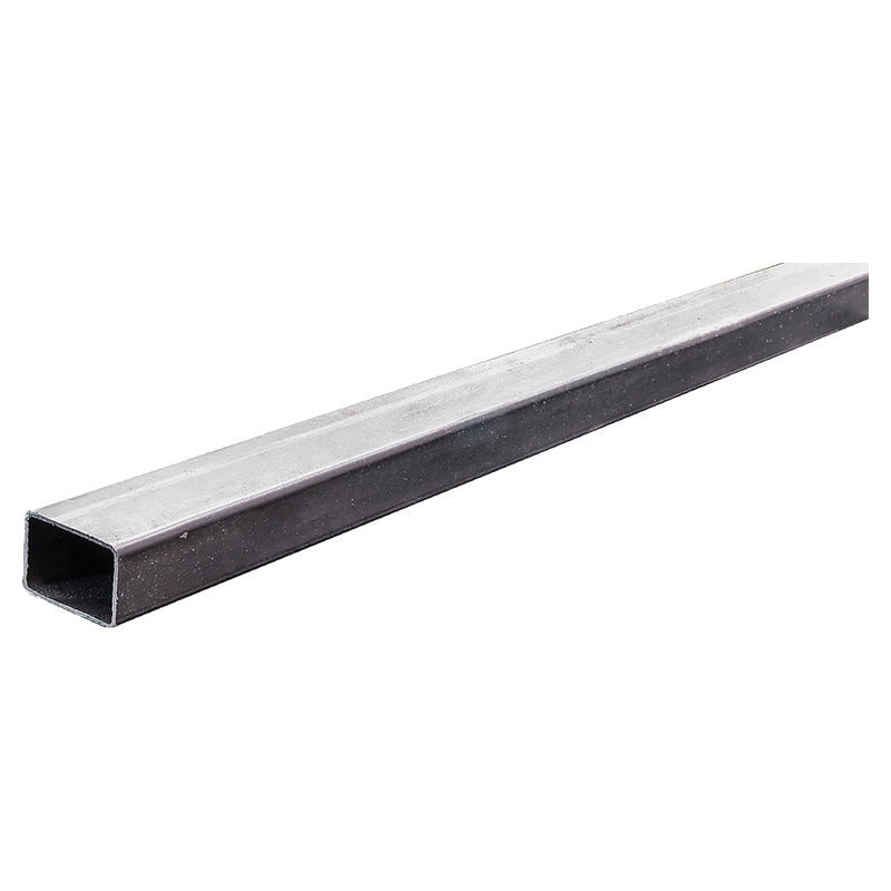 Rectangular black industrial tube 25x38 c1-2 mm 6 m