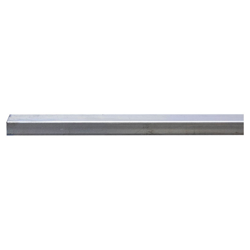 Galvanized steel industrial pipe 25 x 50 mm 1.2 mm gauge 6 m