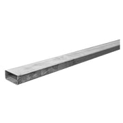 Galvanized rectangular industrial tube 25x50 1.5 mm 6 m