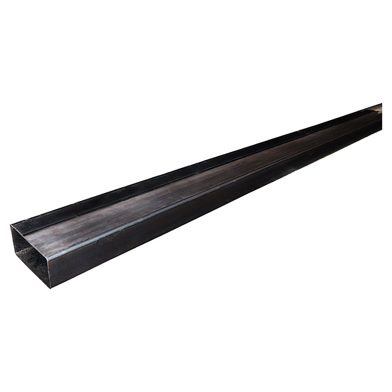 Tubo estructural rectangular negro 48 x 72 c1-8 mm 6 m