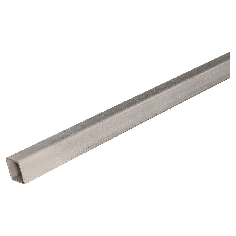 Black square industrial tube 25x25 c0-95 mm 6 m