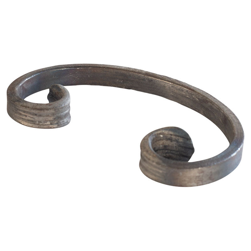 Wrought iron scroll 75 X 130 mm