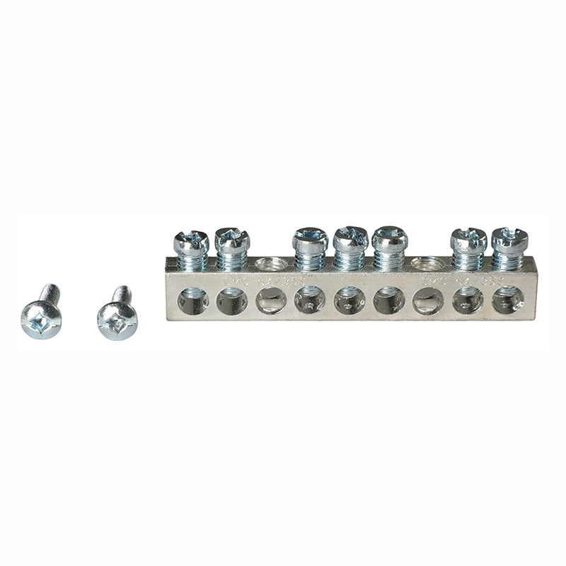 Square D 8-circuit ground bar