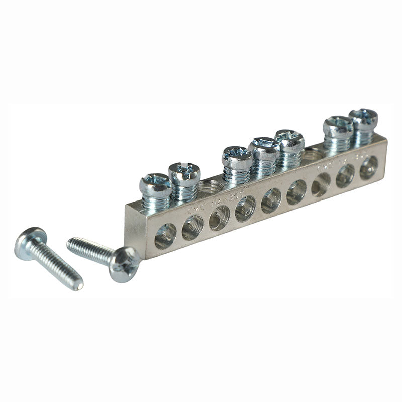 Square D 8-circuit ground bar
