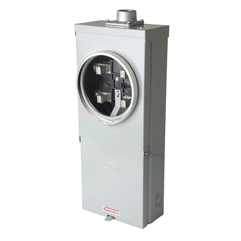 100 A meter base combo + 2 x 100 A- BRm²100MR2-N + BR2100 breaker
