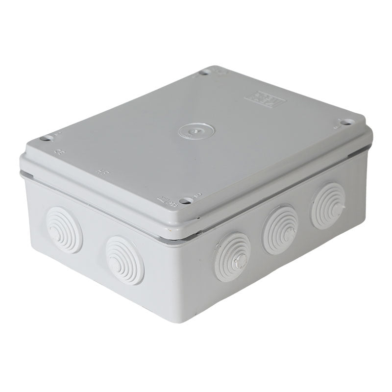 Watertight box with 10-entry cones 190 x 150 x 70 mm