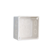 Square PVC conduit box
