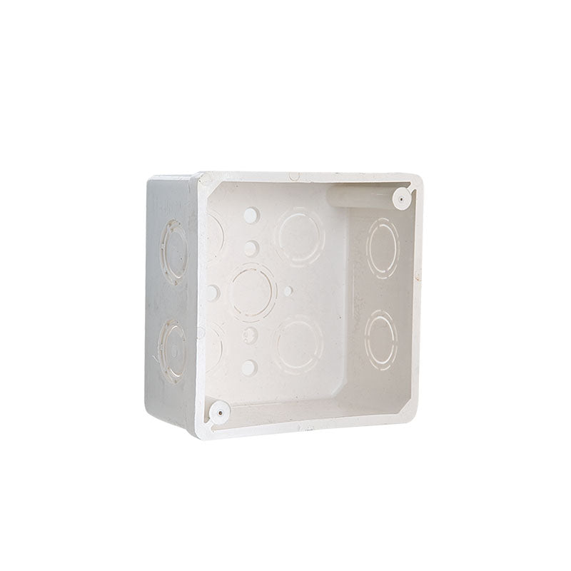 Square PVC conduit box