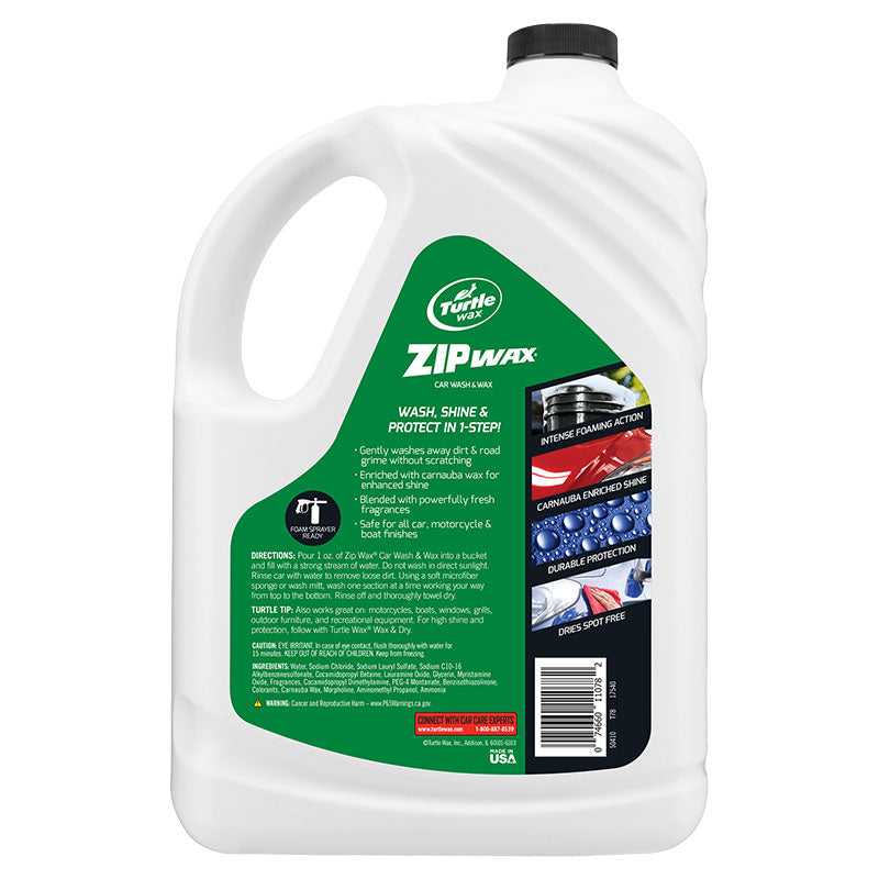 Shampoo with wax 1 gal Turtle Wax