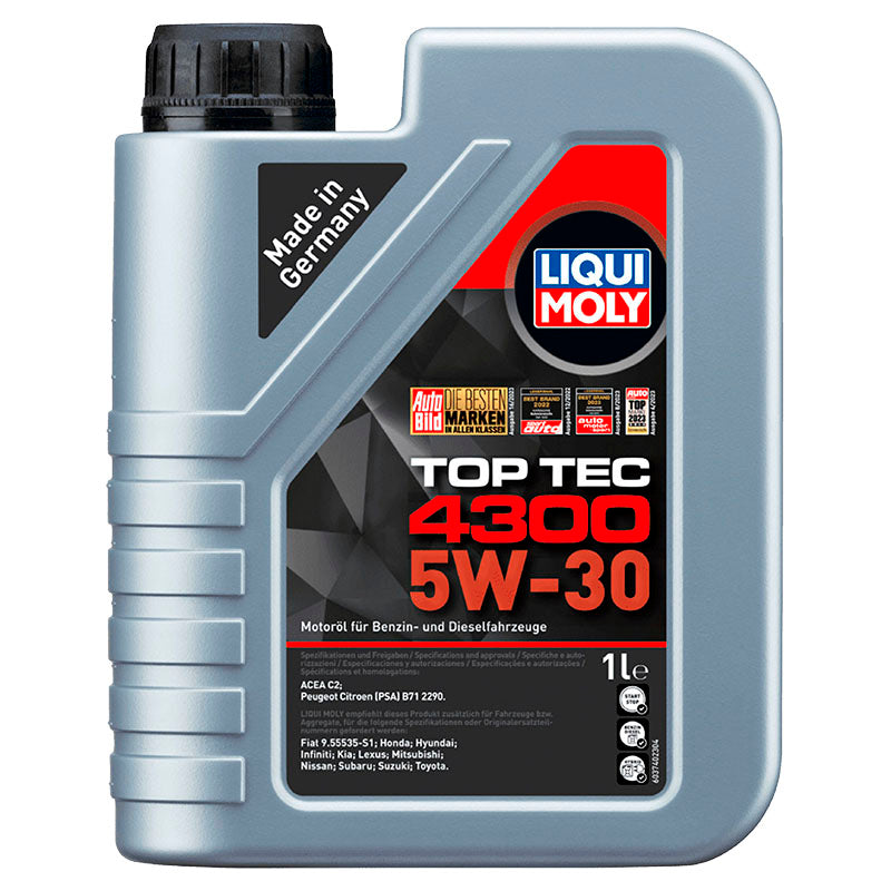 Aceite para motor 5w30 1 litro sintético liqui moly