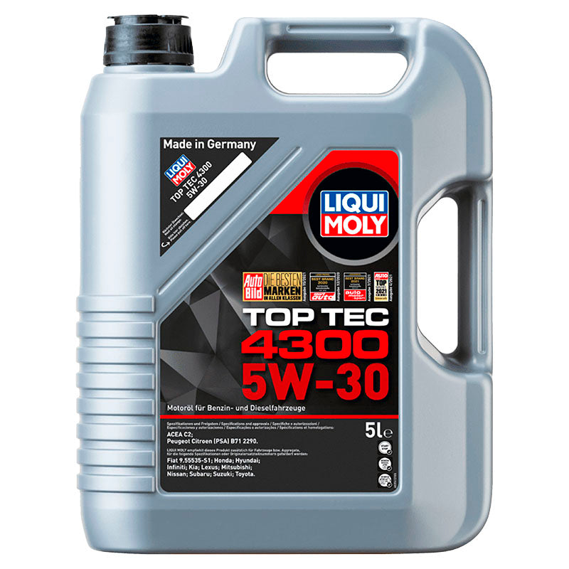 Aceite para motor 5w30 5 litros sintético liqui moly