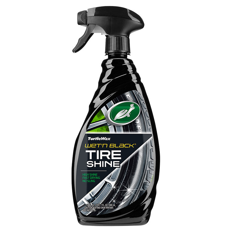 Turtle Wax Wet'n Black Tyre Cleaner & Shine 23 oz (680 ml)