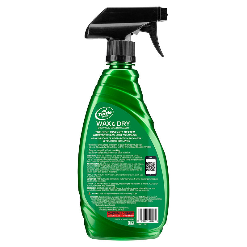 Turtle Wax Wax Dry Spray Wax 26 oz (769 ml)