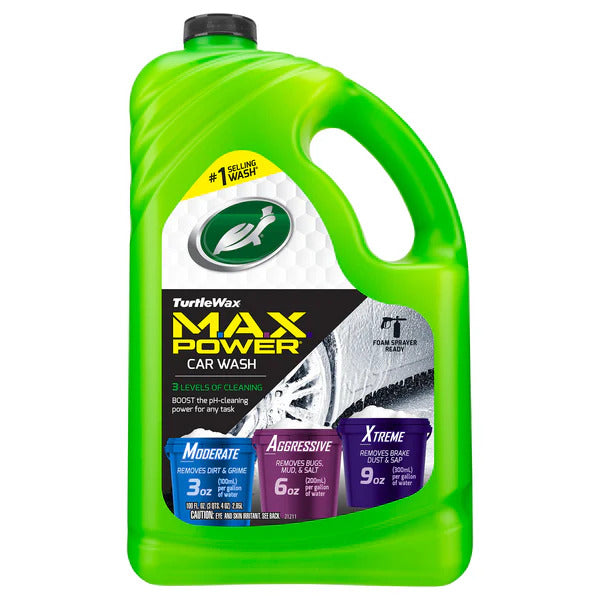 Shampoo Max Power Turtle Wax 2.95 liters