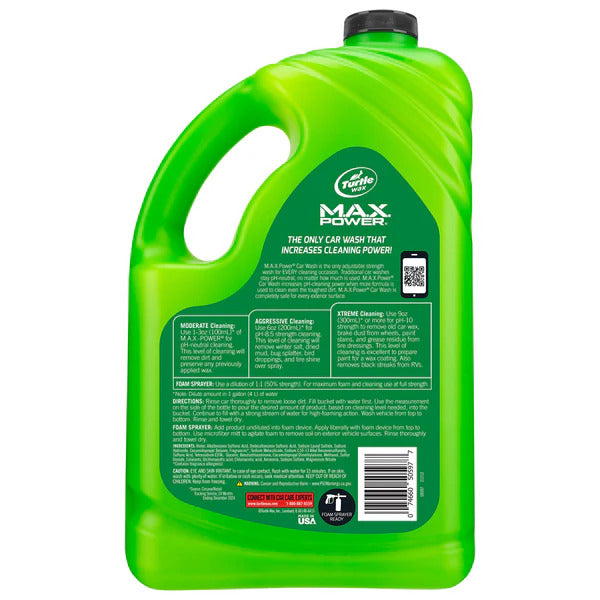 Shampoo Max Power Turtle Wax 2.95 liters