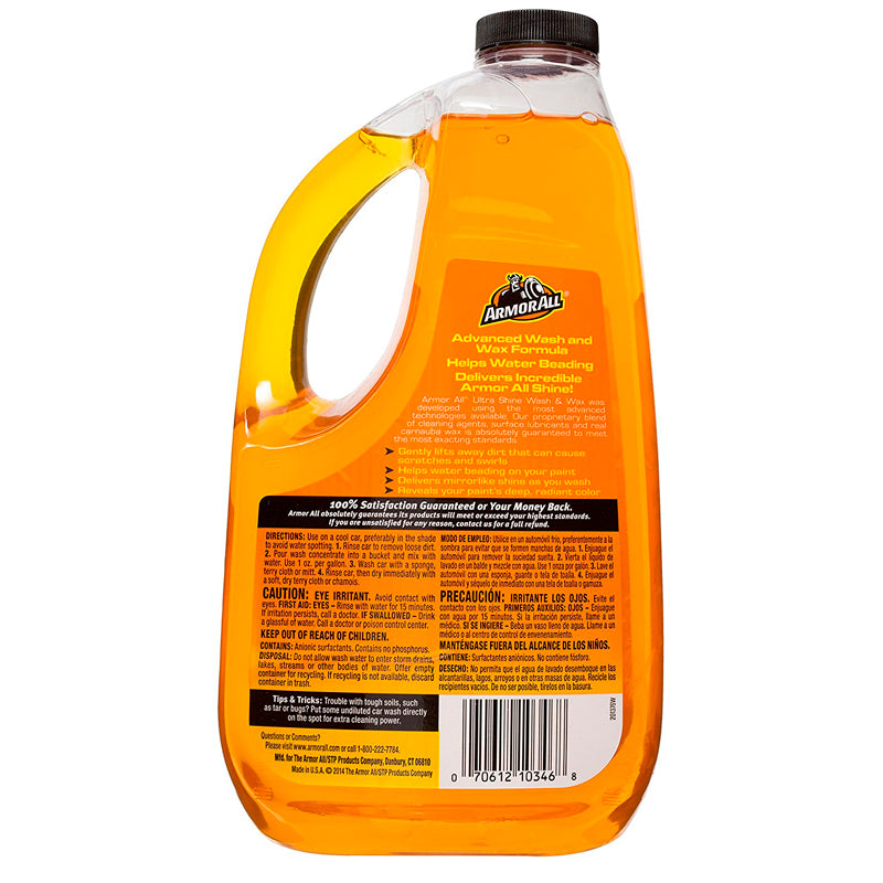 Shampoo y cera ArmorAll Ultra Shine 64 oz (1890 ml)