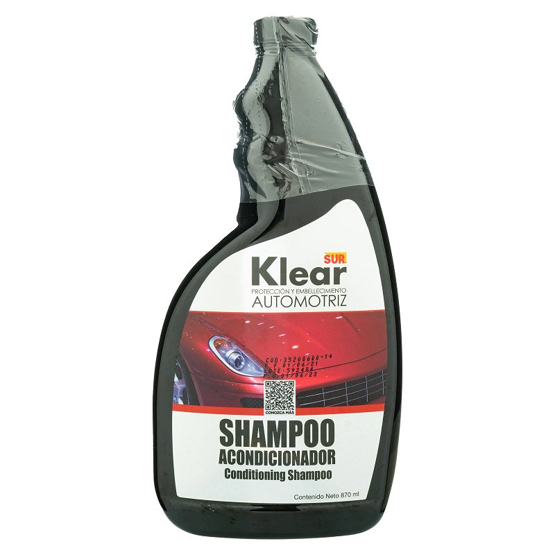 Shampoo acondicionador automotriz 870 ml Klear