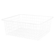 Gaveta doble de acero para clóset 51 x 40 cm blanca