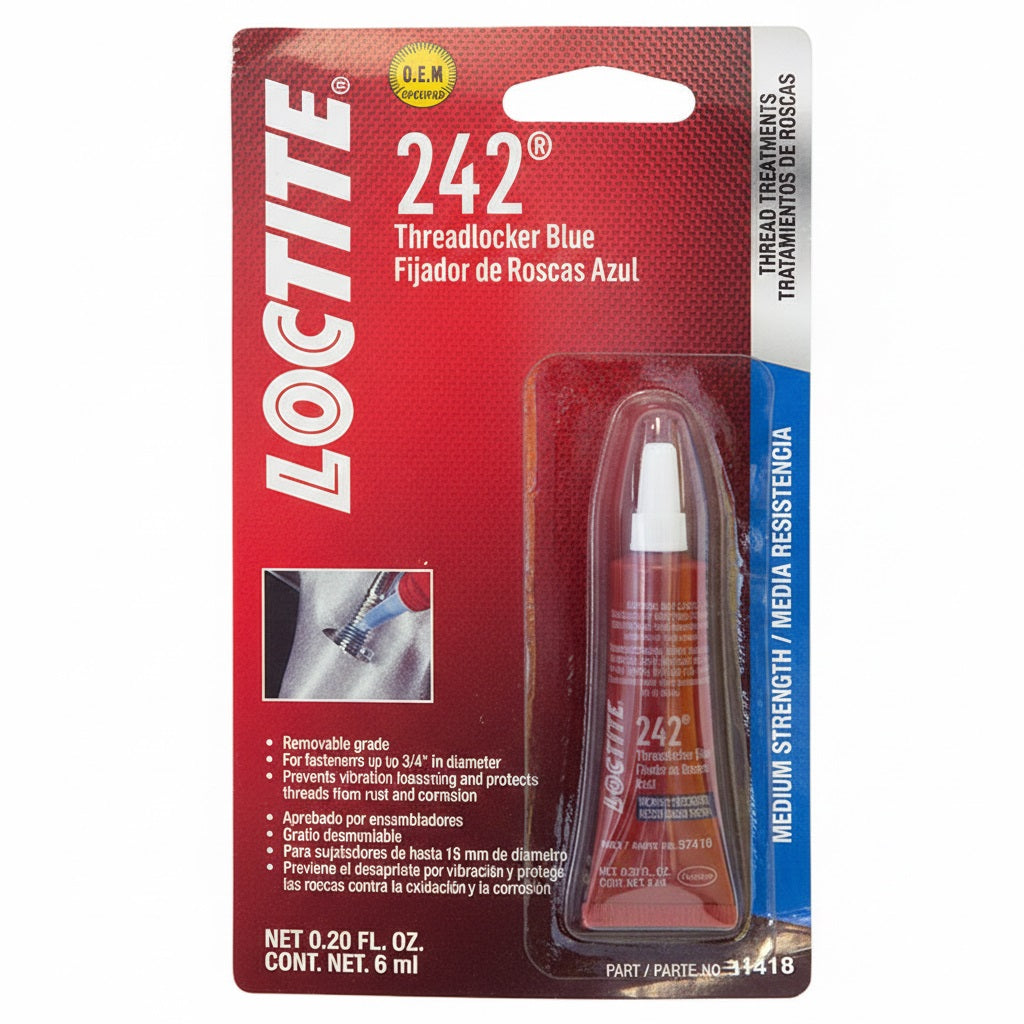 Fijador de roscas 272 azul resistencia media 6 ml Loctite