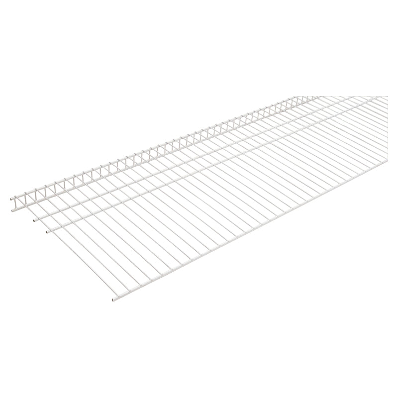 Estante de acero para clóset 244 x 30 cm blanco