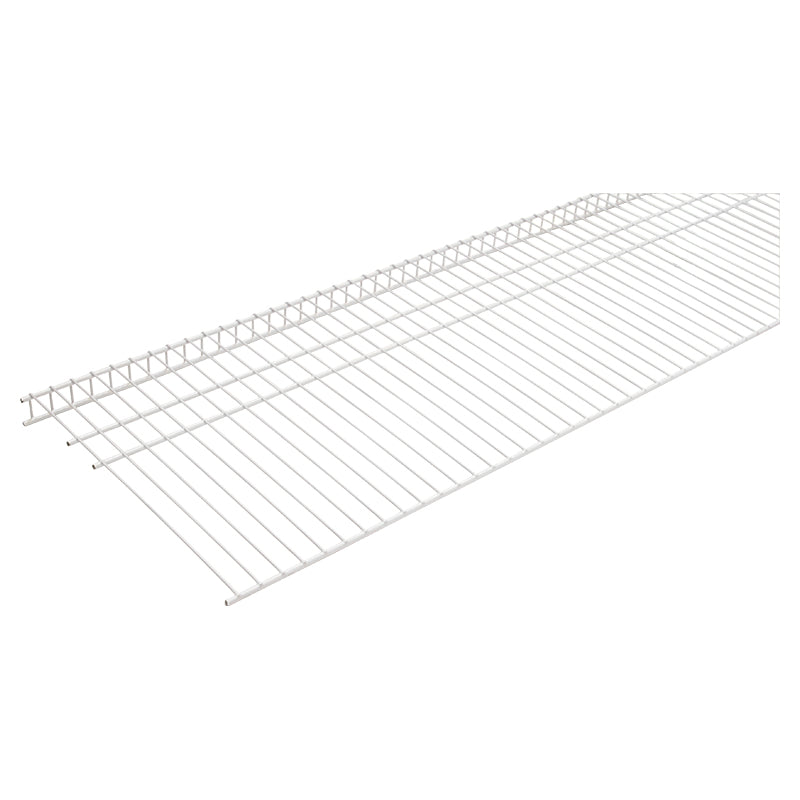 Estante para clóset acero 183 x 30 cm blanco