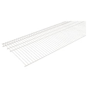 Estante para clóset acero 122 x 40 cm blanco