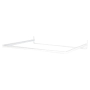 Drawer support steel 52.4 x 42.5 white